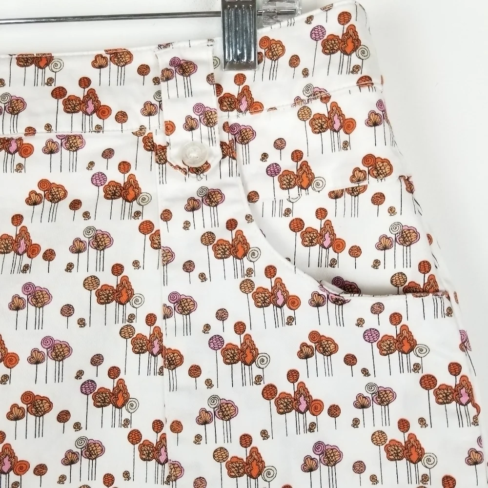 LADY Hagan 8 Golf Skirt Back Zip Graphic Print‎ Short lining